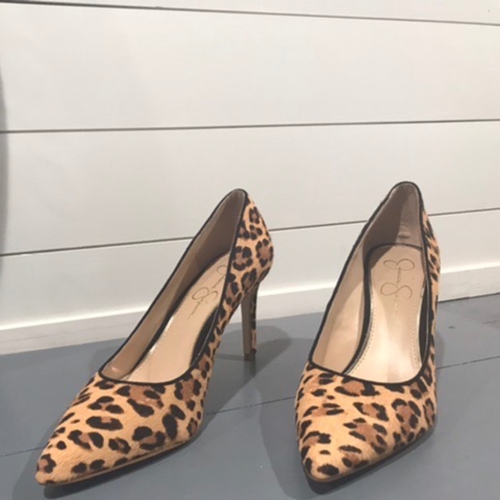 Jessica Simpson Leopard Carpena Pump